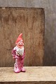 K&Co. presents: 
Decorative 
old painted 
terracotta 
Santa Claus 
with fine 
patina...