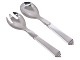Antik K 
presents: 
Georg 
Jensen Pyramid 
sterling silver
Small salad 
set 15.4 cm.
