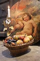 K&Co. presents: 
Decorative 
French fruit 
basket from the 
19th century 
consisting of a 
wicker basket 
filled with ...