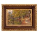 Aabenraa 
Antikvitetshandel 
presents: 
Peder 
Mønsted, 
1859-1941, oil 
on canvas. The 
stream at 
Sorgenfri, 
Denmark. ...