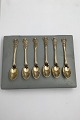 Danam Antik 
presents: 
Anton 
Michelsen 
Sterling Silver 
Rosenborg Mocha 
Spoon Set (6)