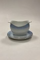 Danam Antik 
presents: 
Bing and 
Grondahl 
Ballerina, Gold 
Gravy Bowl with 
fixed Saucer 
No. 311