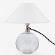Roxy Klassik 
presents: 
Unknown
Spherical 
table lamp in 
mouth-blown 
glass with 
white shade.
1 pc. in stock
