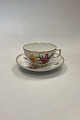 Danam Antik 
presents: 
Royal 
Copenhagen Full 
Saxon Flower 
Large Teacup 
No. 1550
