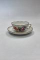 Danam Antik 
presents: 
Royal 
Copenhagen Full 
Saxon Flower 
Teacup No. 1551