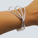 Antik 
Damgaard-
Lauritsen 
presents: 
Georg 
Jensen, Allan 
Scharff; 
Alliance bangle 
in sterling 
silver