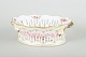 L'Art presents: 
Royal 
Copenhagen
Saxon Flower 
reticulated 
oval bowl, c. 
1900.