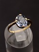 Middelfart 
Antik presents: 
14 karat 
gold ring with 
aquamarine