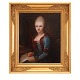 Aabenraa 
Antikvitetshandel 
presents: 
Jens Juel, 
Denmark, 
1745-1802, 
portrait of a 
young girl 
circa 1768. Oil 
on ...