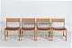 Stari Antik 
presents: 
Børge 
Mogensen
Set of 4 oak 
chairs 
BM 72
