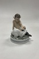 Danam Antik 
presents: 
Royal 
Copenhagen 
Figurine Faun 
with Rabbit No. 
439