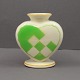 Antik 
Damgaard-
Lauritsen 
presents: 
Aluminia; 
Green christmas 
heart in 
faience