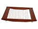 Antik K 
presents: 
Artiform 
Denmark
Siam Teak tray 
with brass and 
strings