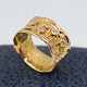 Antik 
Damgaard-
Lauritsen 
presents: 
Henning 
Skovgaard; Ring 
in 14k gold, 
set with 
diamonds