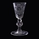Aabenraa 
Antikvitetshandel 
presents: 
German 
Glass Goblet. 
H: 20cm