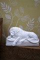 K&Co. presents: 
Antique 
lion in biscuit 
by Bertel 
Thorvaldsen - 
Royal 
Copenhagen, 
year 
1770-1844...