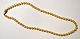 Pegasus – Kunst - Antik - Design presents: Pearl necklace with gold clasp, 20th century.