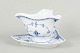 L'Art presents: Royal CopenhagenBlue Fluted Half Lacerare sauce boat 1/586, 1920s