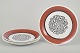 L'Art presents: Gefle Stoneware“Agneta” 4 Dinner Plates