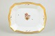 L'Art presents: Royal CopenhagenGolden Basket, Cake Dish.