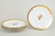 L'Art presents: Royal CopenhagenGolden Basket, Set of 5 Lunch Plates.