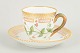L'Art presents: Royal Copenhagen Flora Danica Demitasse Cup with Saucer, 1960s