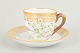 L'Art presents: Royal Copenhagen Flora Danica Demitasse Cup with Saucer, 1960s