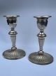 Reutemann Antik presents: Svend Toksværd: Pair of candlesticks in silver plate