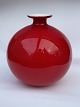 Reutemann Antik presents: Big red Holmegaard Carnaby glass vase