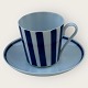 Moster Olga - Antik og Design presents: LyngbyDanild 42Blue stripeCoffee cup*DKK 150