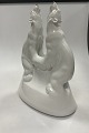 Danam Antik presents: Royal Copenhagen Art Nouveau Crystalline Vase with two Polar Bears by Valdemar Engelhardt H81