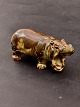 Middelfart Antik presents: Royal Copenhagen stoneware 20239 hippopotamus