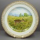Antik Damgaard-Lauritsen presents: Royal Copenhagen, Flora Danica Animal; Dinnerplate 25,5 cm No. 3549