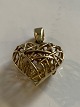 Antik Huset presents: Woven gold heart in 14 karat gold, stamped 585