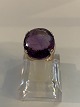 Antik Huset presents: Vintage Ladies Ring with a Large Amethyst 12 Karat GoldSize 53