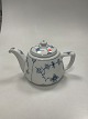 Danam Antik presents: Royal Copenhagen Blue Fluted Plain Hotel Tea Pot No. 2220
