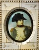 Pegasus – Kunst - Antik - Design presents: Miniature painting, Portrait of Napoleon Boneparte. 19th century.