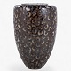 Roxy Klassik presents: Per Weiss / Own workshop.Colossal stoneware jar with black glaze and red ...