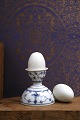 K&Co. presents: Royal Copenhagen Blue Fluted Plain Egg Cups (double) 1/301. Stamped from the year 1893-1900...