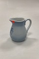 Danam Antik presents: Bing and Grondahl Blue Tone Hotel with Logo Small Creamer No. 801 - CHIPPED