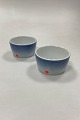 Danam Antik presents: Bing and Grondahl Blue Tone Hotel Sugar Bowl No. 791 - CHIPPED