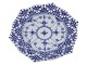 Antik K presents: Blue Fluted Full LaceLarge double lace plate from 1913