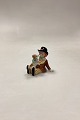 Danam Antik presents: Royal Copenhagen Figurine - The Little Clown with Dog No. 212