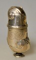 Pegasus – Kunst - Antik - Design presents: Rococo vinagrette egg in silver, 18th century. Denmark.