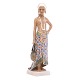 Aabenraa Antikvitetshandel presents: Dahl Jensen porcelain figurine. Woman from Sierra Leone. H: 25,5cm