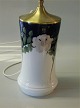 Unika signeret Art Nouveau Vase Kongelig Dansk porcelænslampe 22 cm Signeret JJ 
