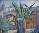 Dansk Kunstgalleri presents: Motif from Rome, oil painting on canvas.