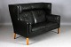 Roxy Klassik presents: Børge Mogensen / Fredericia Furniture."Kupé sofa", 2-seater.Model: 2192Black ...
