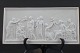 L Art presents: Antique B&G (Bing & Gröndahl) biscuit plaque after Thorvaldsen. Late 19. C. 25 cm. long.