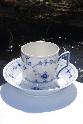 Royal Copenhagen  Blue fluted plain Chocolate cup 83